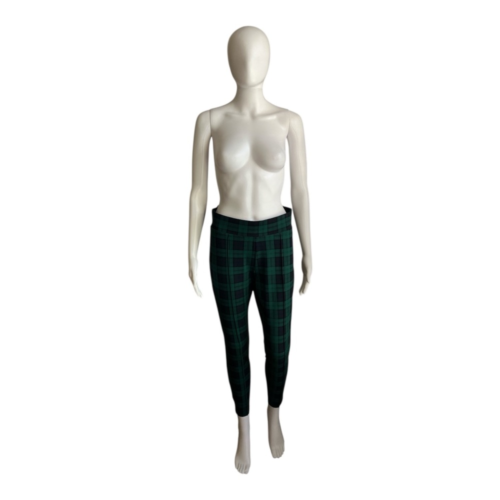 Old Navy Green Plaid Women's Pants Size  M